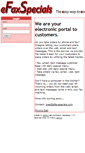 Mobile Screenshot of efaxspecials.com